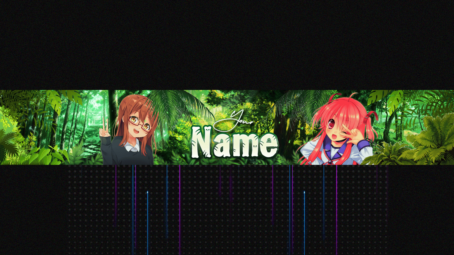 Anime Jungle YouTube Banner