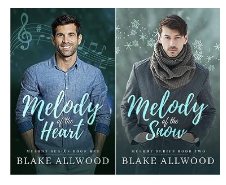 Contemporary Gay MM Romance Books: Melody of the Heart, Melody of the Snow
