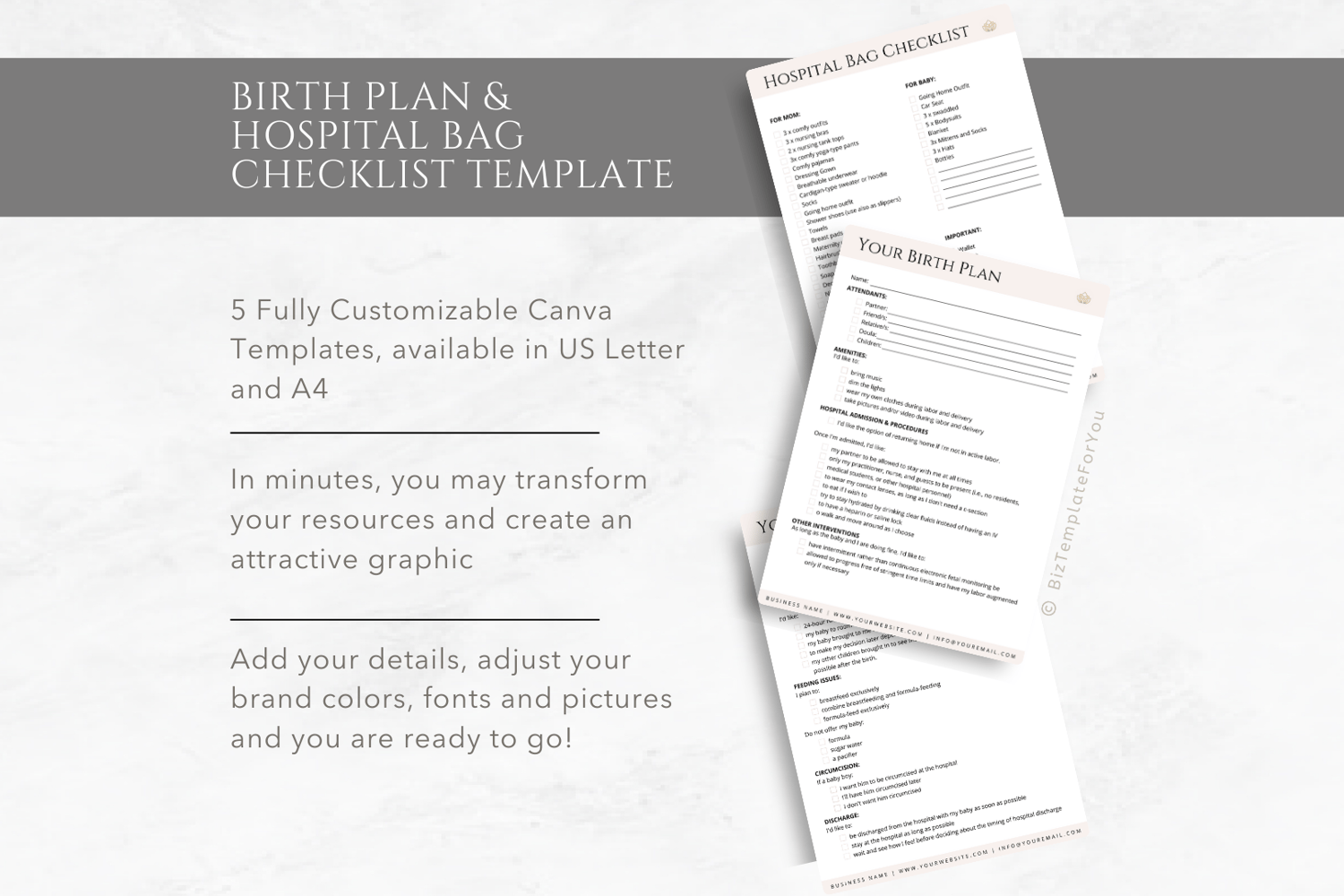 Hospital bag checklist pdf, printable hospital bag checklist