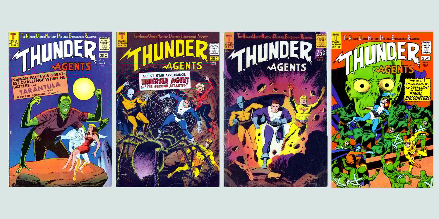 thunder agents comics banner
