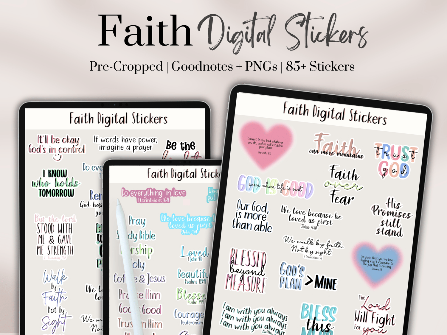 Faith Stickers - Payhip