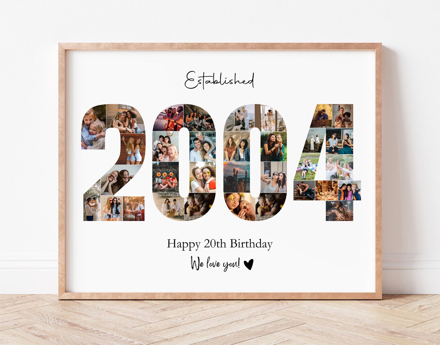 20 Reasons We Love You 20th Birthday Gifts for Women 20th Birthday