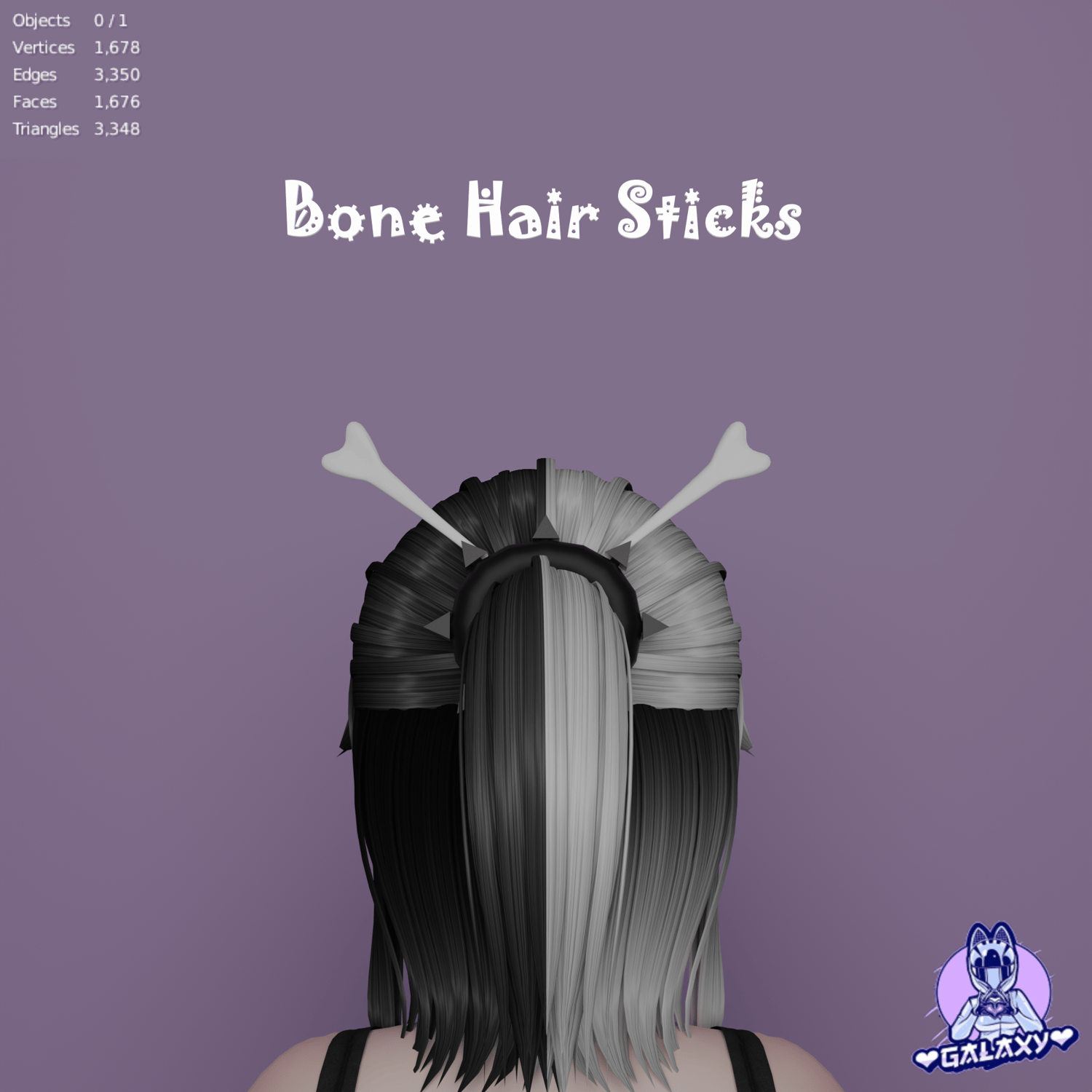 Bone Hair Sticks ( FREE ON GUMROAD ) - Payhip