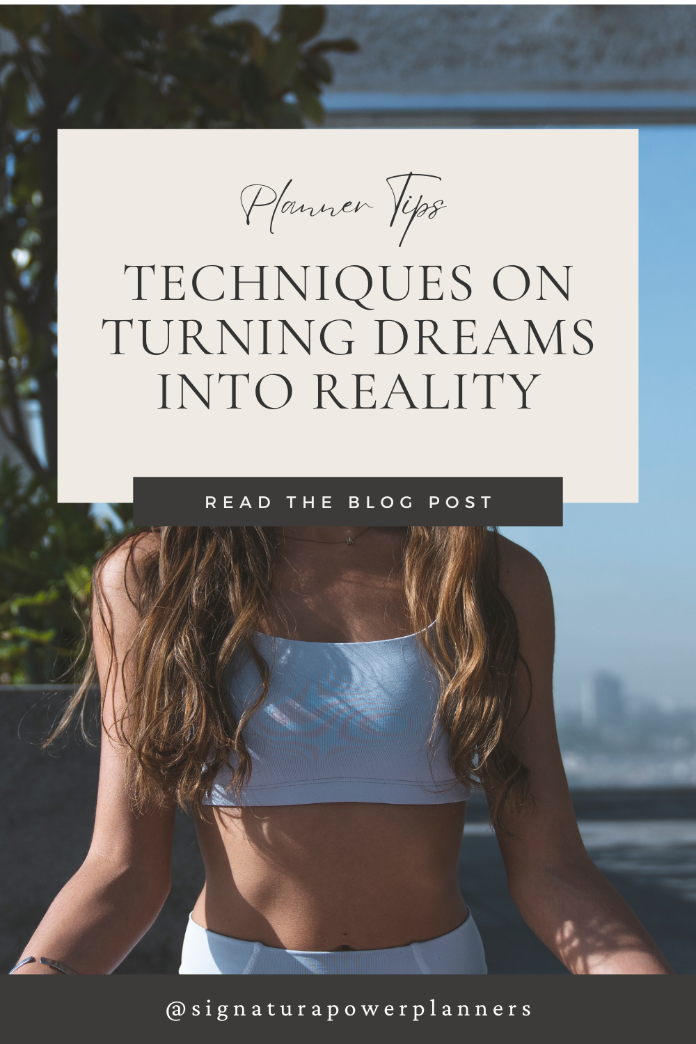 Techniques on Turning Dreams into Reality
