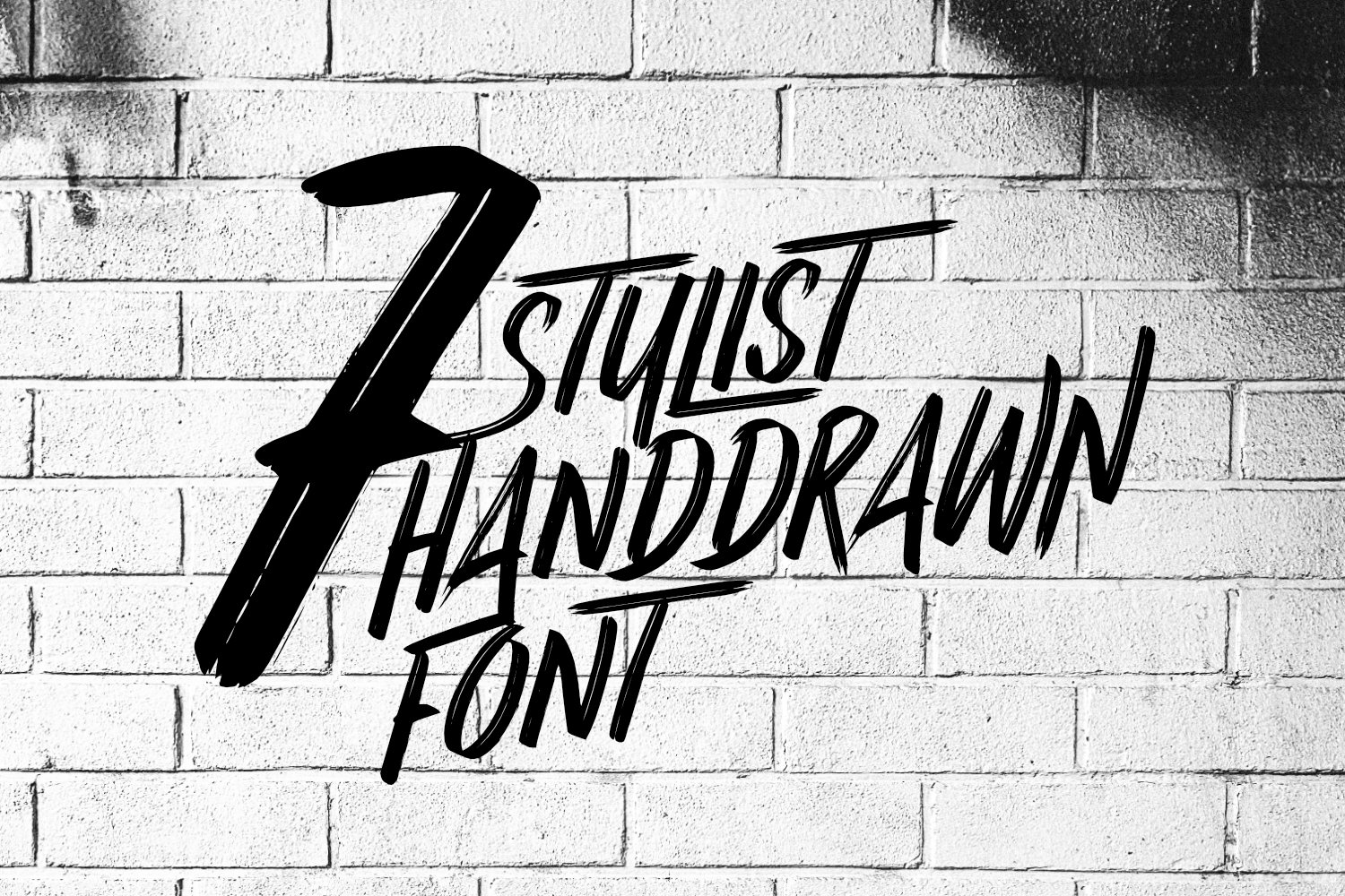 7 Stylist Hand Drawn Font