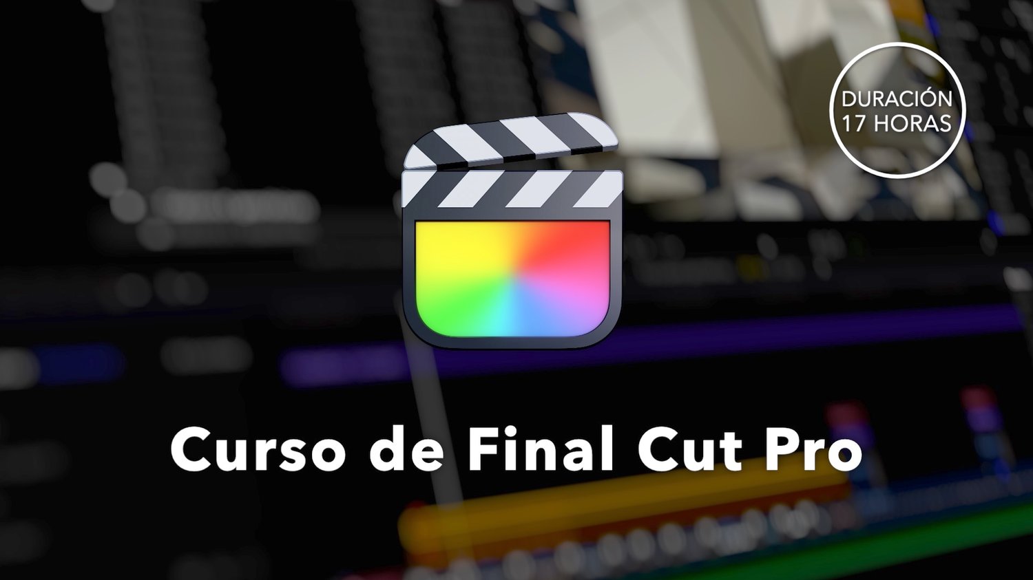 Cursos de Final Cut Pro, Motion 5, Pixelmator Pro, etc