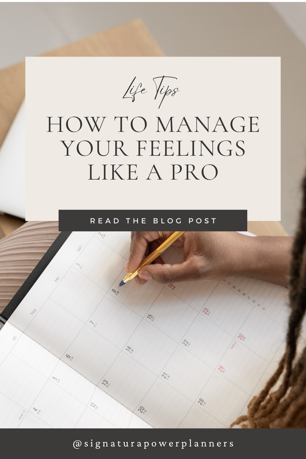 How To Manage Your Feelings Like a Pro