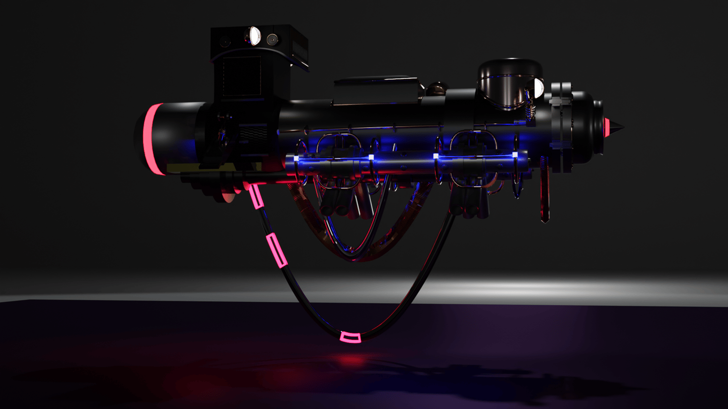 3D futuriste