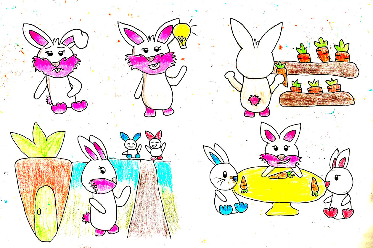 Once upon a time, in a cozy little burrow deep within the heart of a vast, sprawling forest, lived a clever and curious rabbit named Rusty. Rusty was unlike any other rabbit in the forest. While his furry friends spent their days hopping and nibbling on t