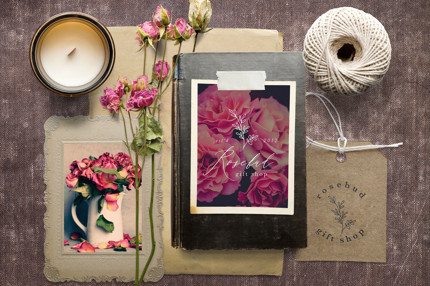 Vintage Botanical Moodboard & Scene Creator