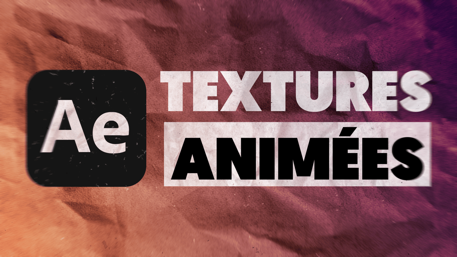 Comment animer des textures sur Adobe After Effects ? — Tutoriel vidéo ...