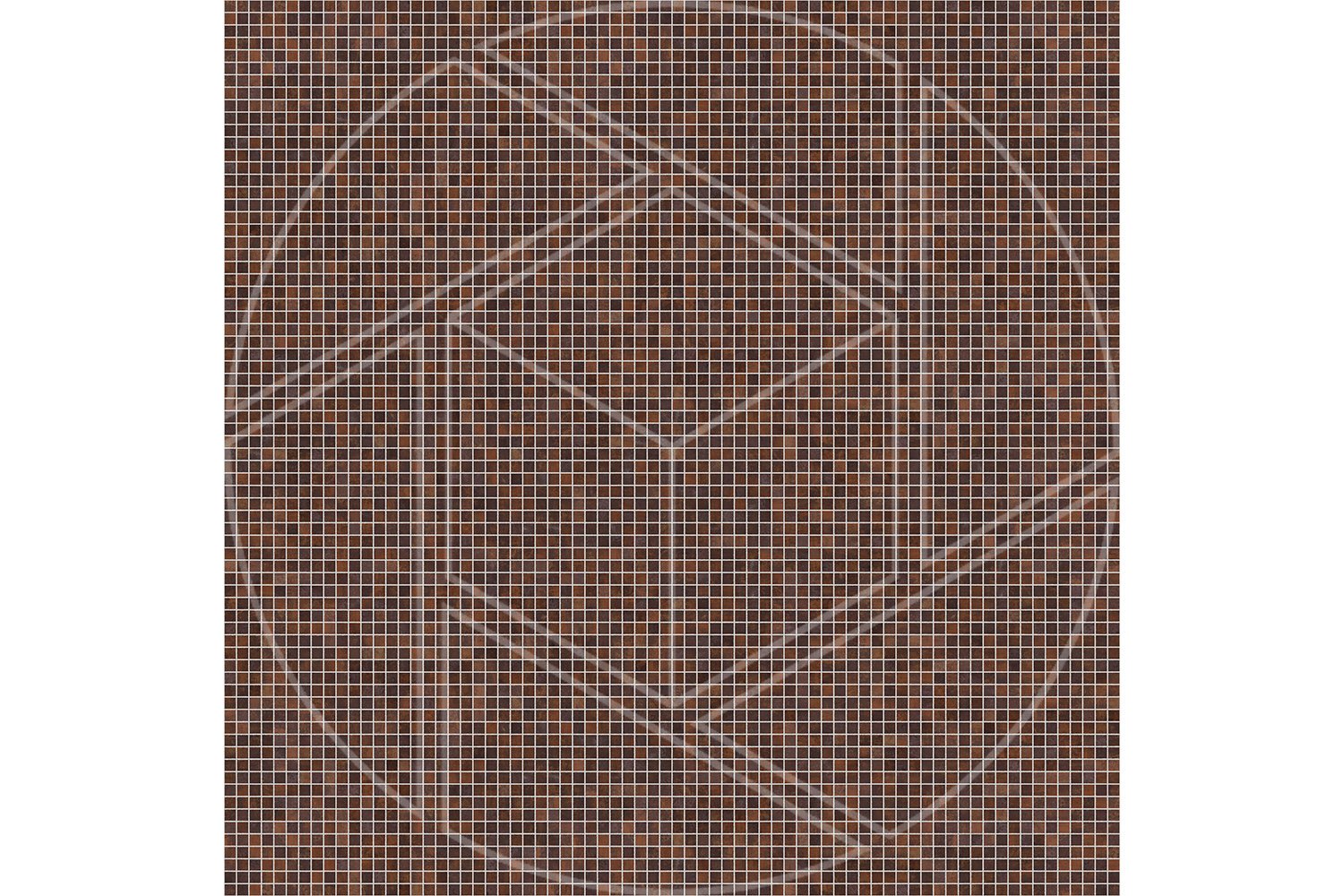 full diffuse map of Oxidized Metal Mosaic texture