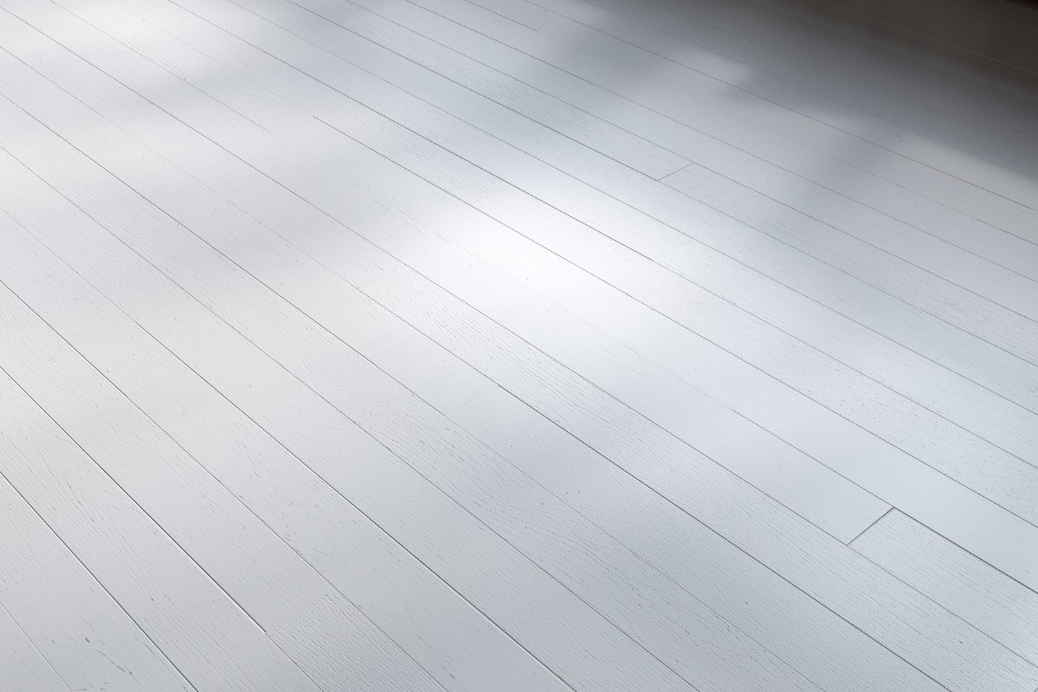 rendering with White Painted Wooden Floor texture