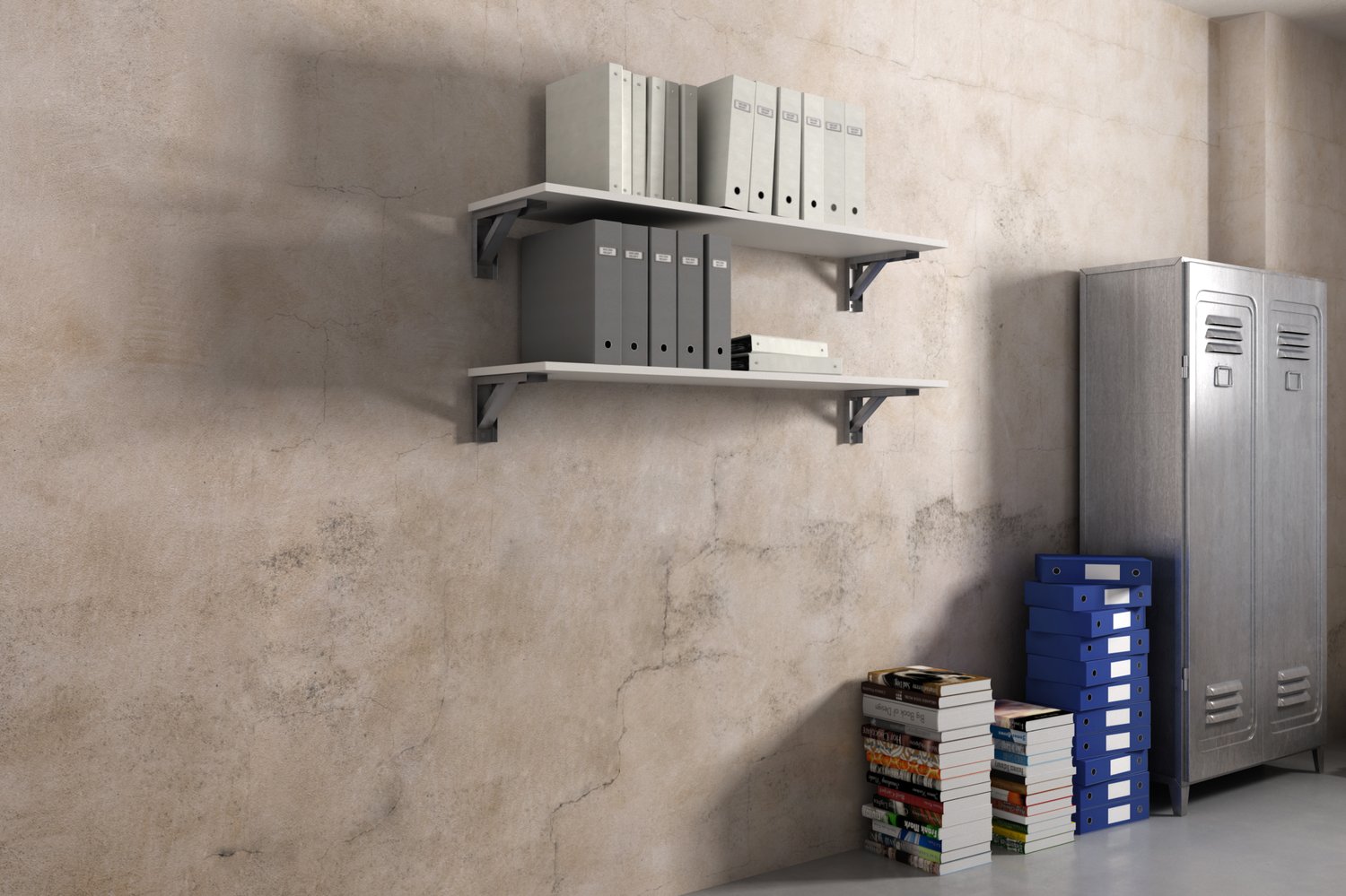 rendering with Old Wall 02 texture