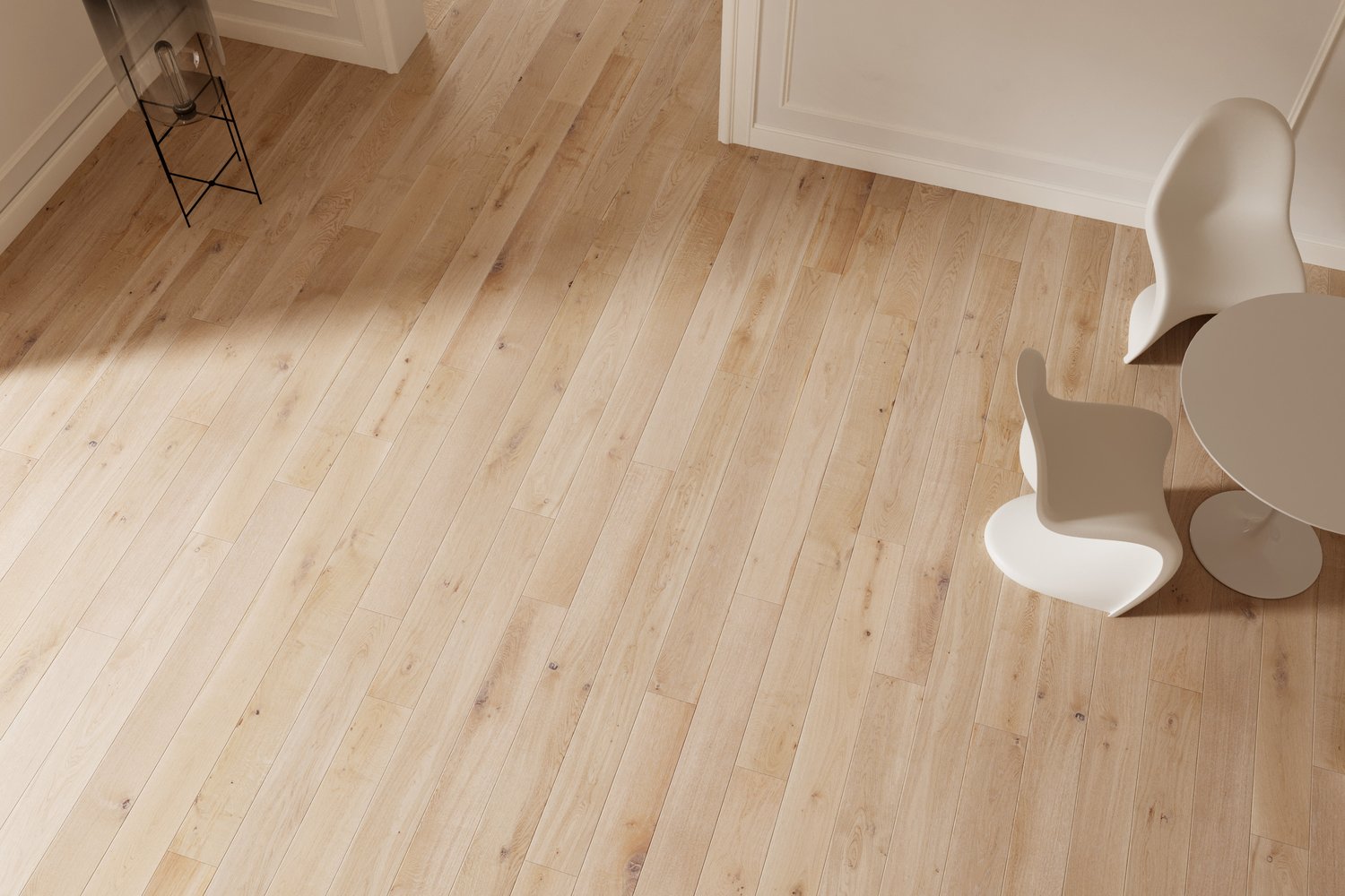 rendering with Oak Boards 02 parquet texture