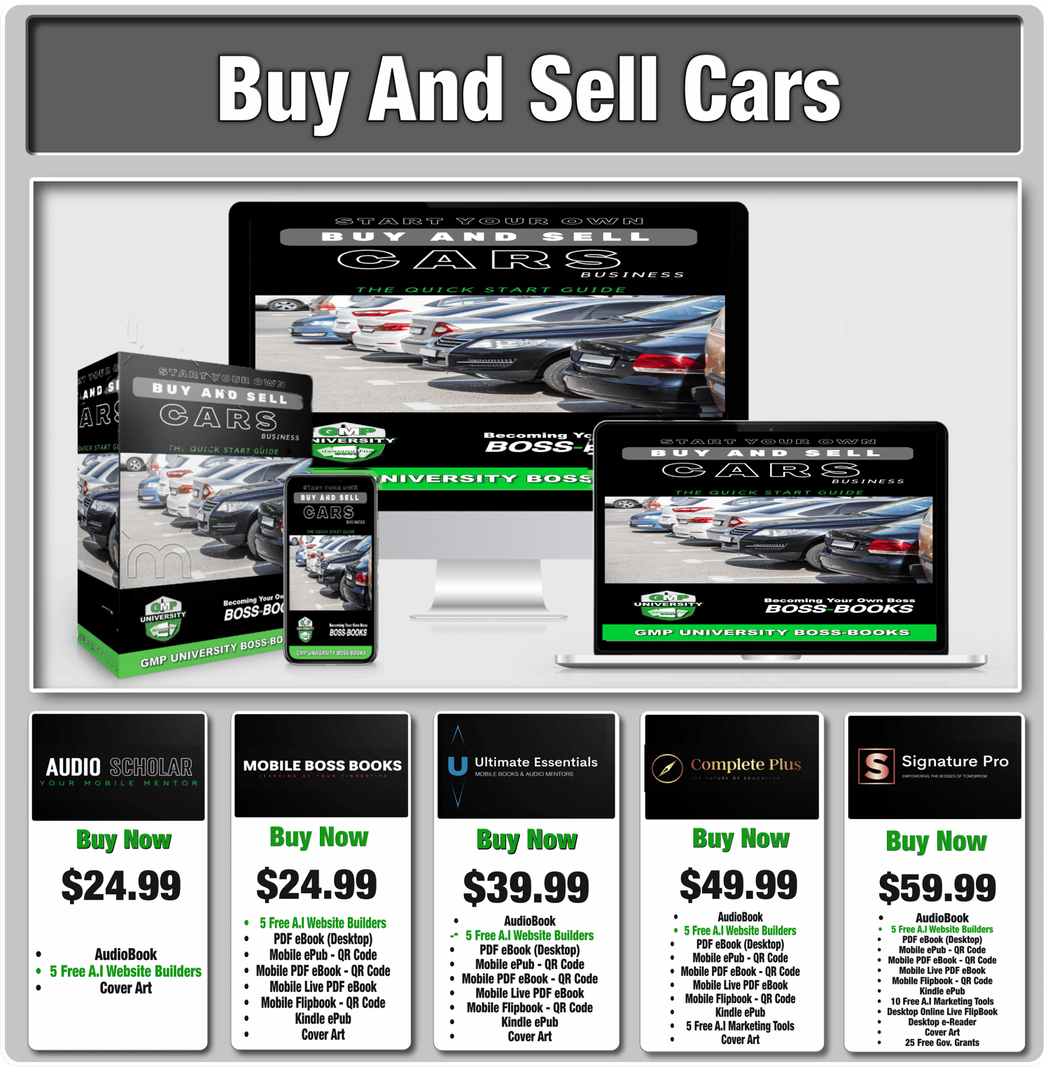 Buy & Sell Cars ebook