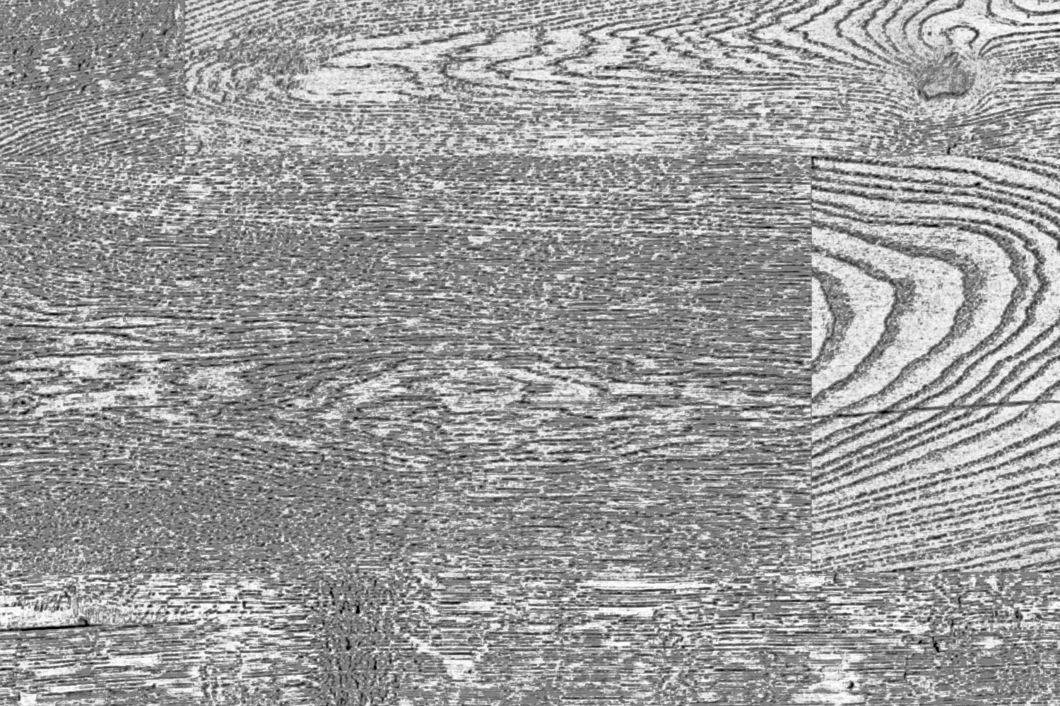 reflex channel map of Antique Oak wood texture