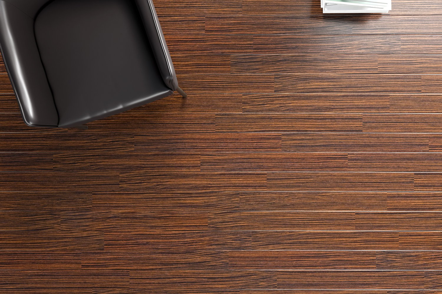 3d render with ZebraWood wood texture
