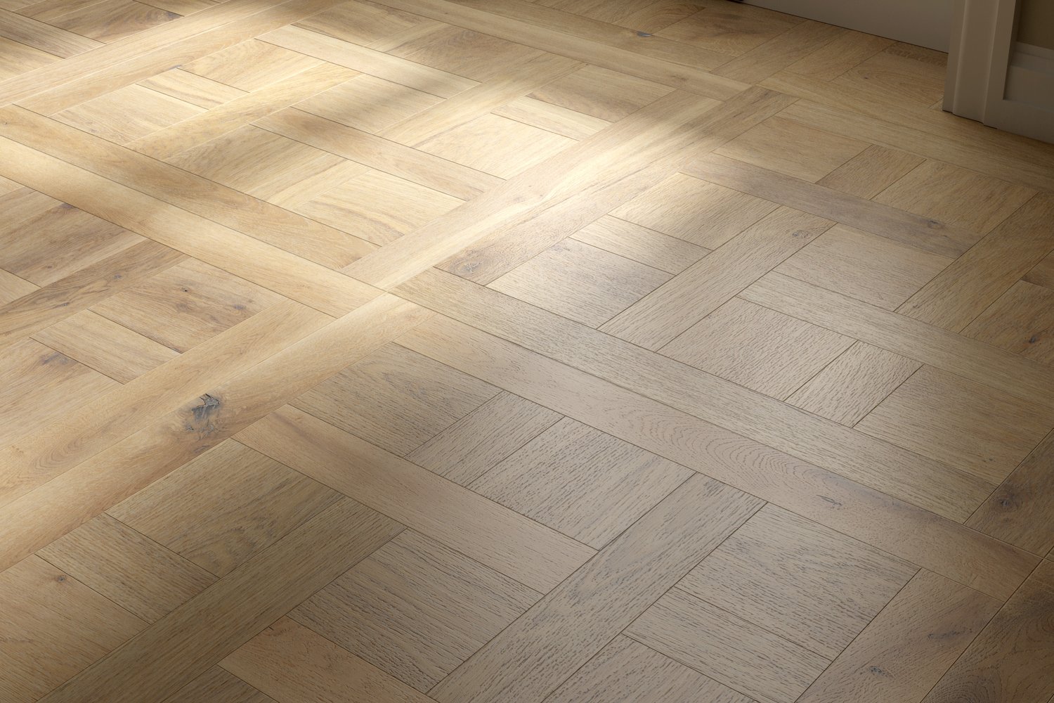 render with Oak Panels 02 wood texture