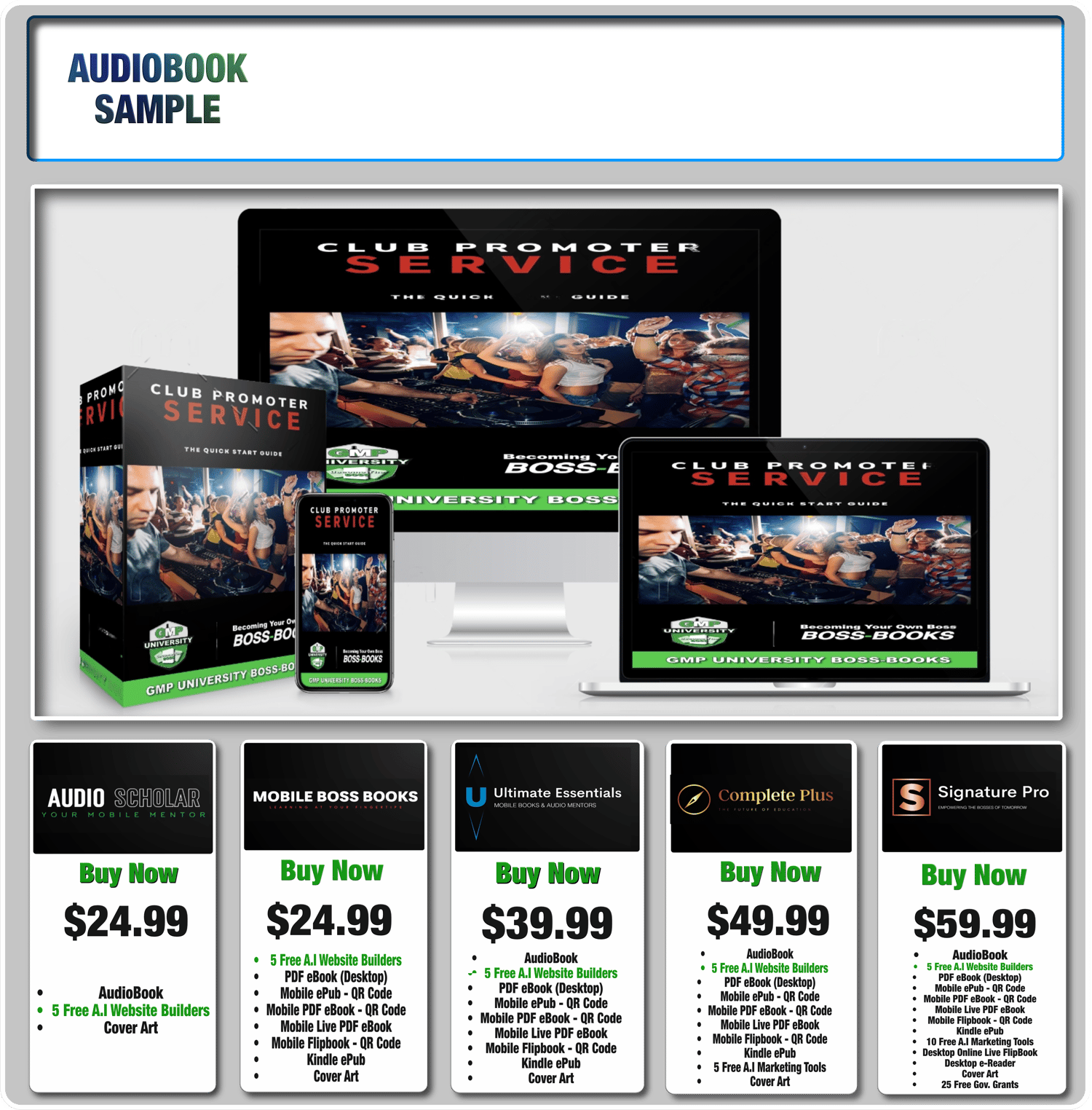 E-Book & Audiobook GMP University