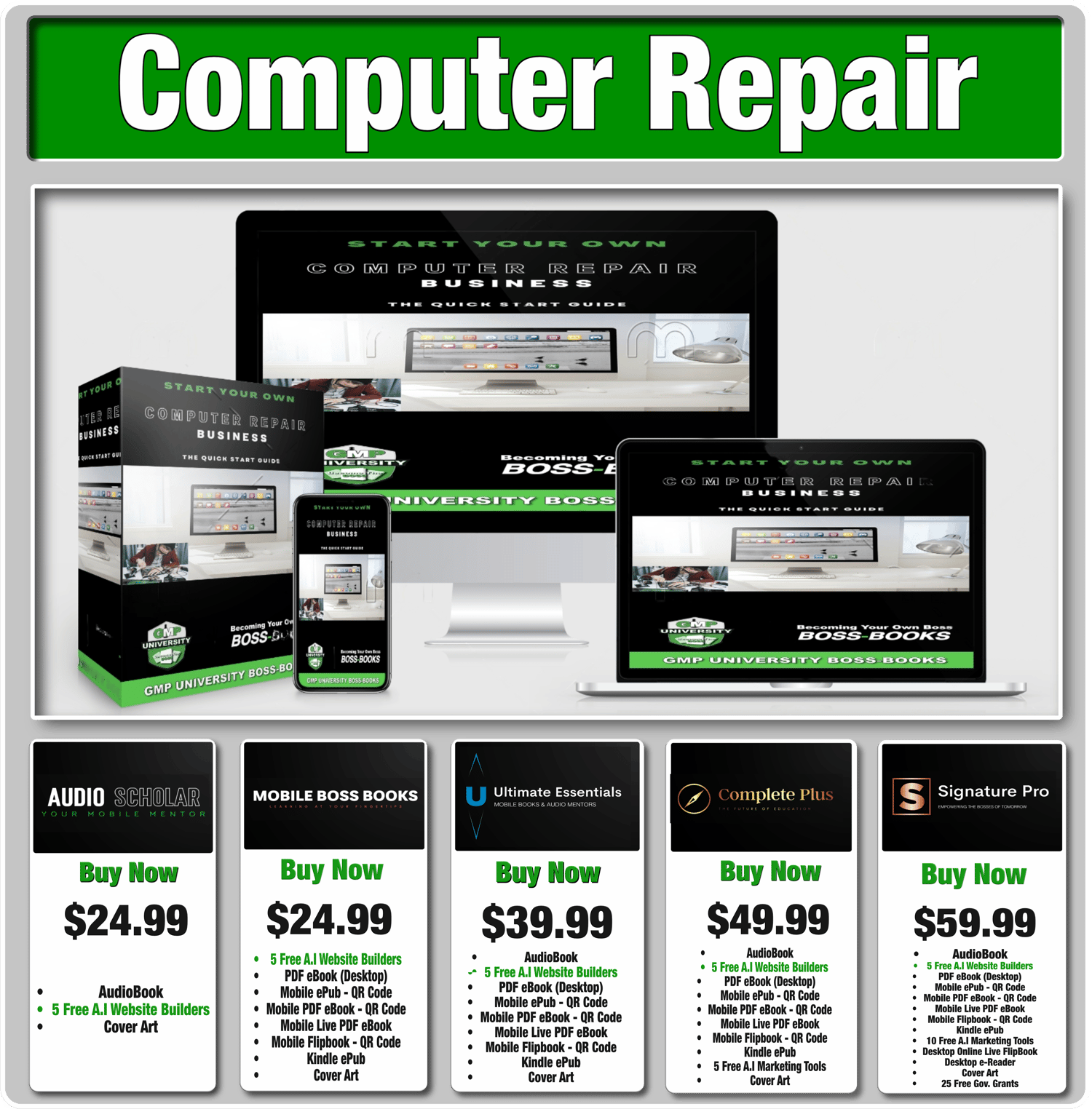 E-Book & Audiobook GMP University