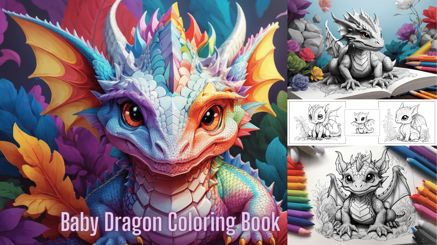 Enchanting Creatures: A Magical Animal Coloring Book for Adults