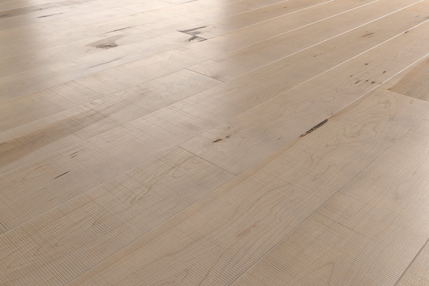 Render with Natural Maple wood texture