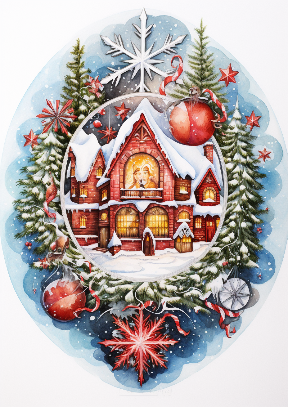 Mandalas de Navidad Originales para Colorear en Familia