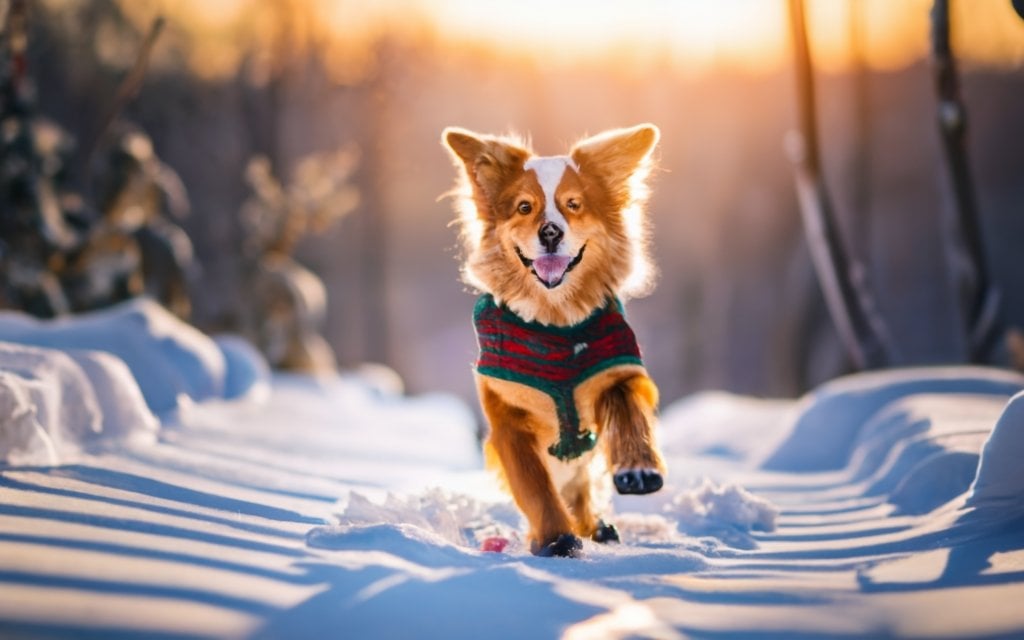 keep dogs warm in winter