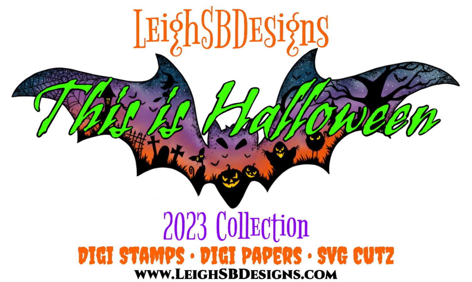 LeighSBDesigns THIS IS HALLOWEEN 2023 Halloween Collection Release