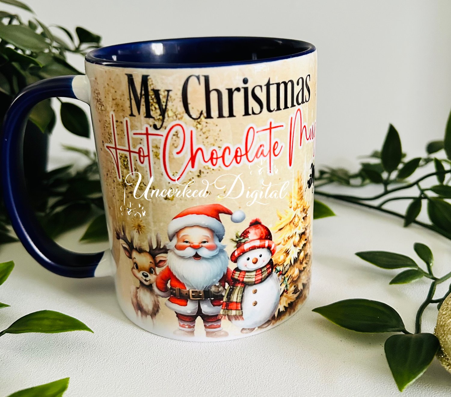 Goodbye Elf Personalized Kids Christmas Mug - Put it on your Shelf -  LemonsAreBlue