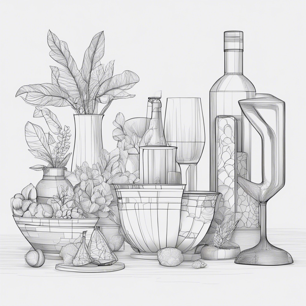 In the world of AI art, the fusion of technology and creativity births mesmerizing 3D digital decor. In this monochromatic masterpiece, the elegance of black and white prevails.  The digital canvas is a realm of infinite possibilities. In the midst of thi