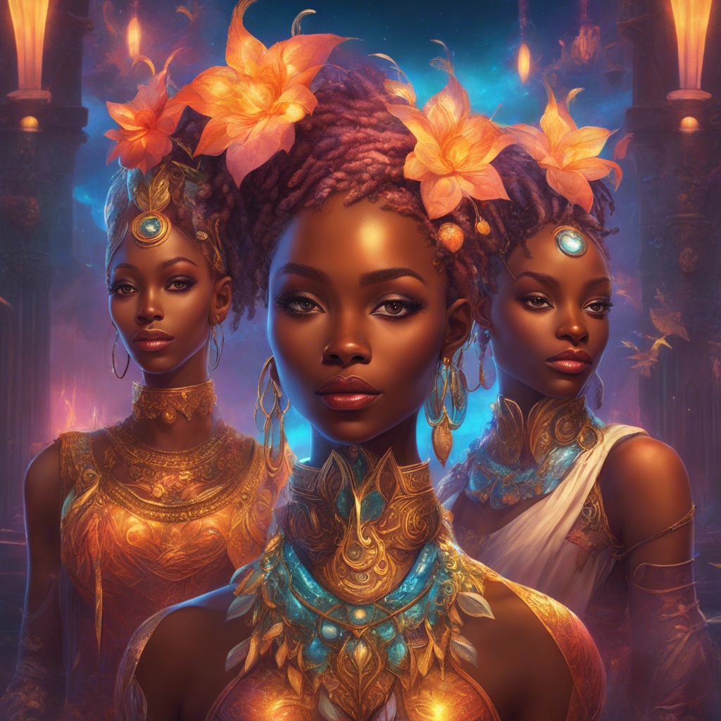 In the futuristic world of 3D AI art, humanoid waiters with glowing eyes stand ready to serve in striking style. Their robotic elegance adds a touch of the extraordinary to the dining experience.  The first waiter, adorned in a resplendent gold suit coat,