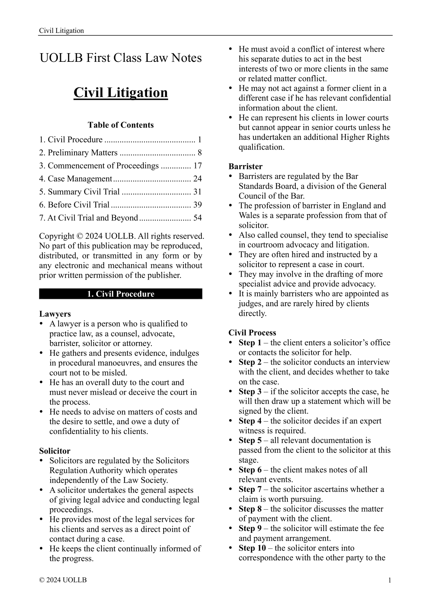 Core Management Concepts (UOL Subject guide)