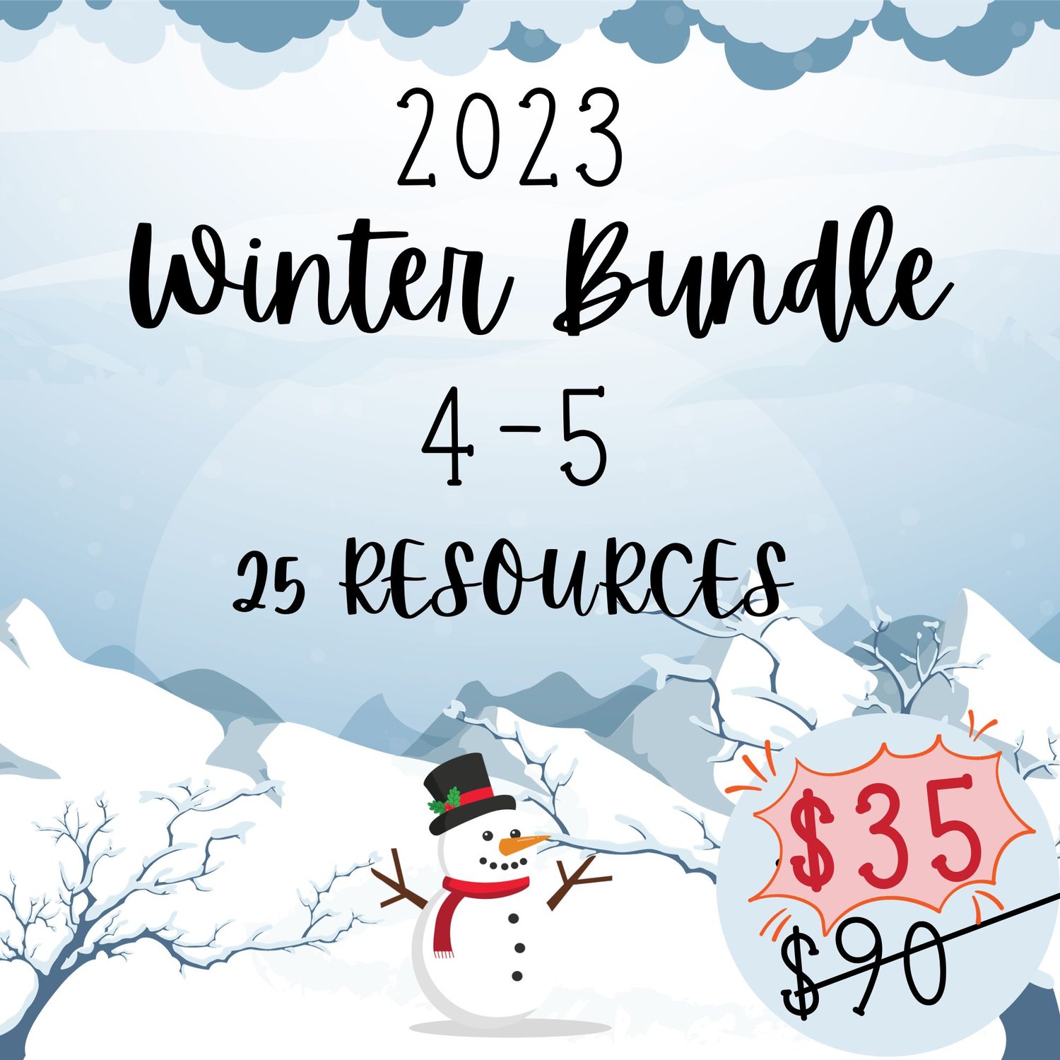 Winter Bundle; 4th and 5th Grade - Payhip