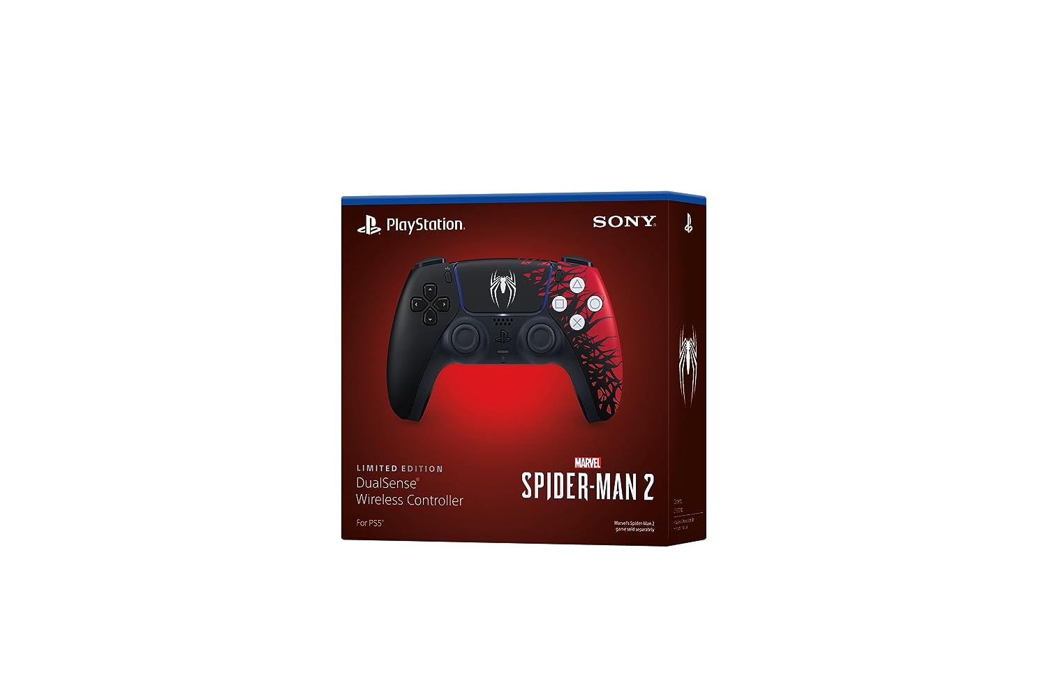 PS5 DualSense Wireless Controller – Marvel's Spider-Man 2 Limited Edition 
