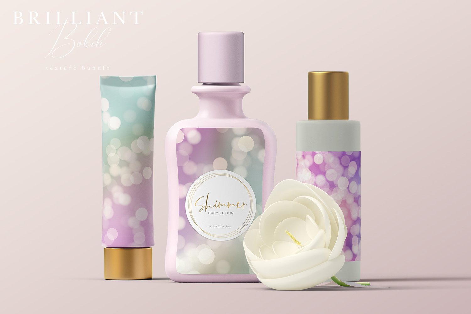 beautiful gradients with bokeh light elements in a wide variety of colors background graphics