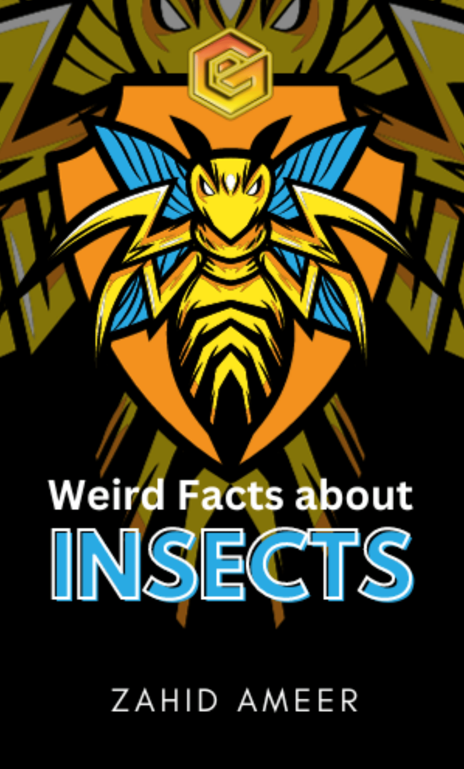 Colorful insect illustration on light background. Discover fascinating insect facts in Weird Facts about Insects eBook."