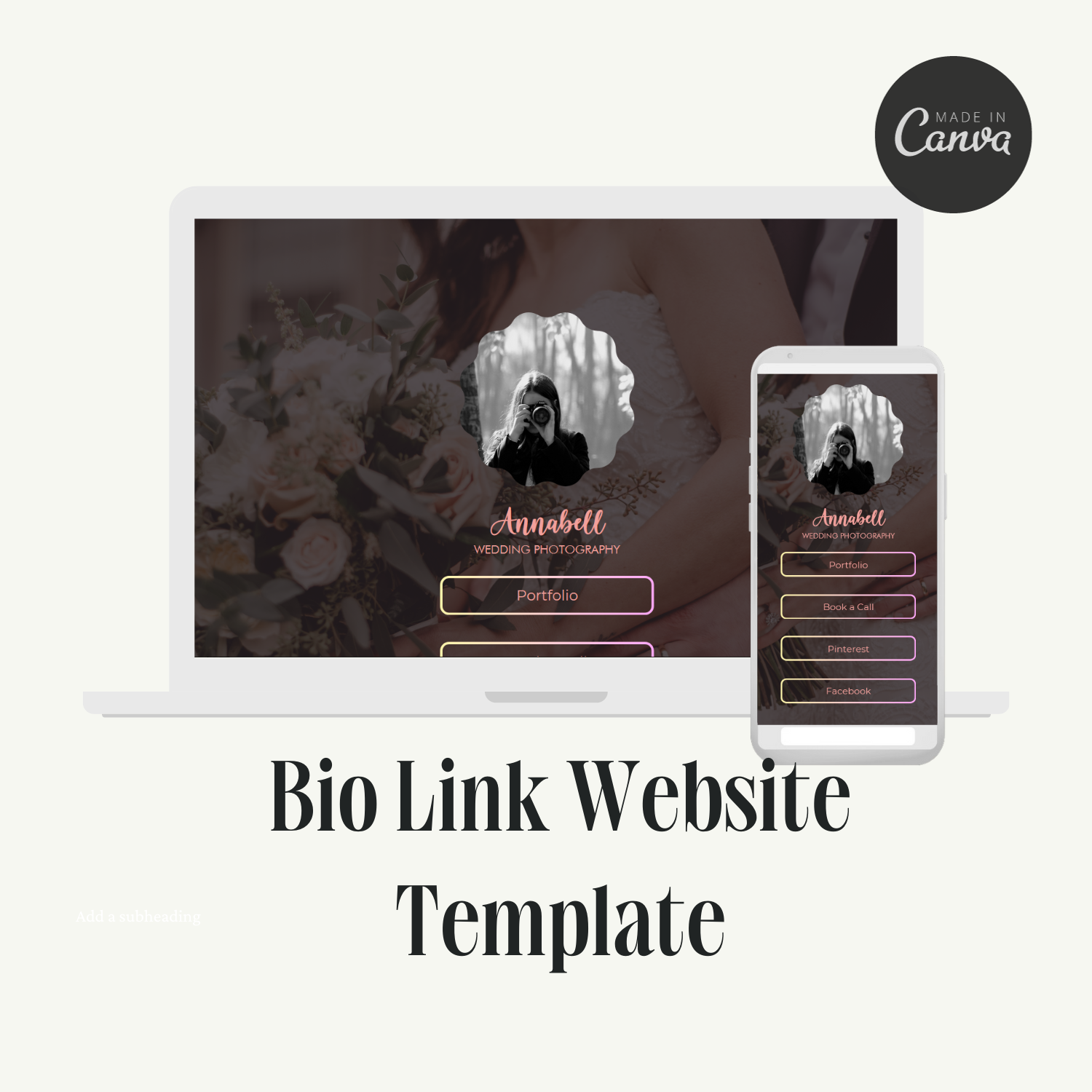 Canva Bio Link Template | Free Link in Bio Site | Link in Bio Page | Create a Link tree alternative for Instagram | Link in Bio Website | Link in Bio Landing Page | Links Page for Instagram | Bio Link Page | Free Link in Bio Page