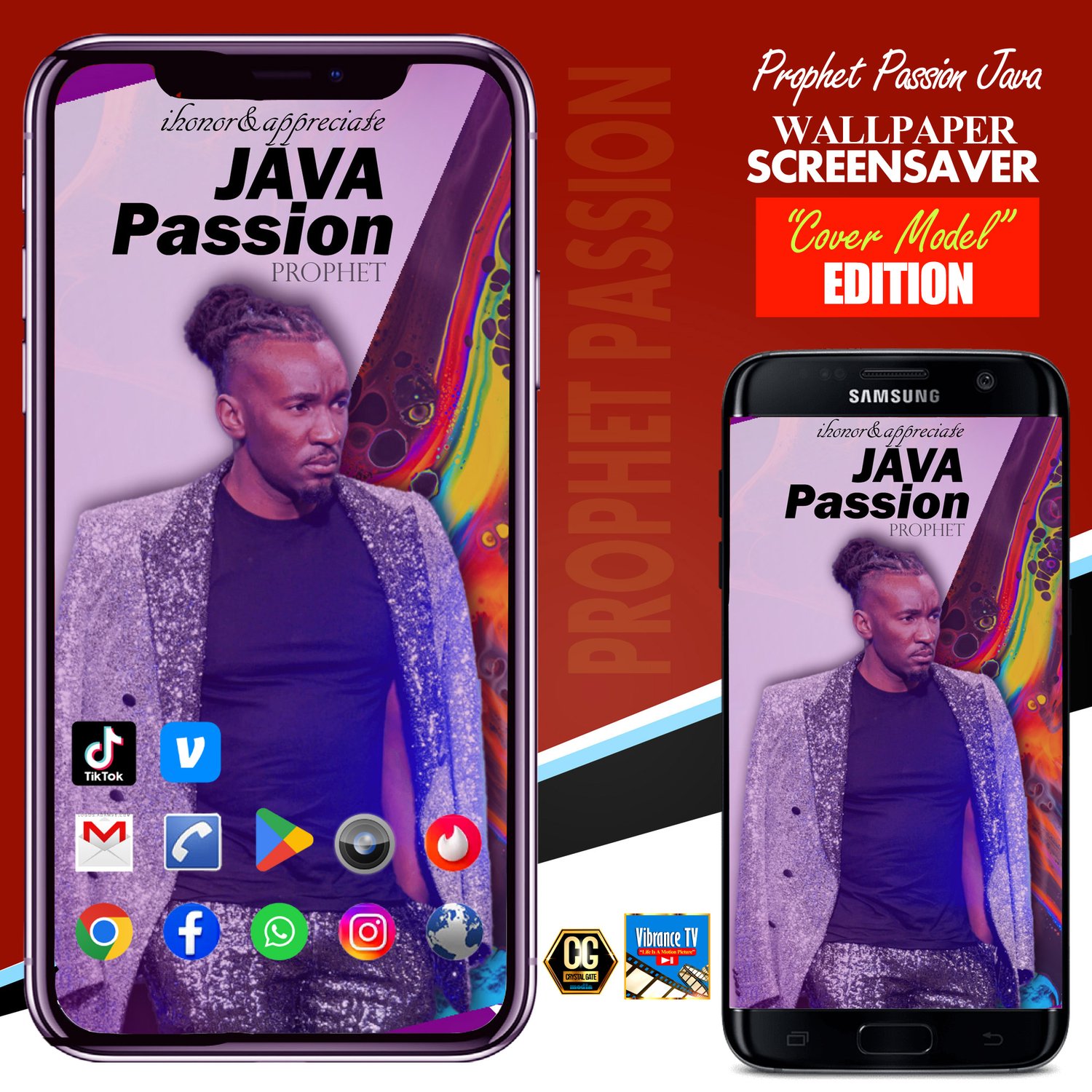 Prophet Passion Java Android e-Wallpaper “COVER MODEL EDITION” - Payhip