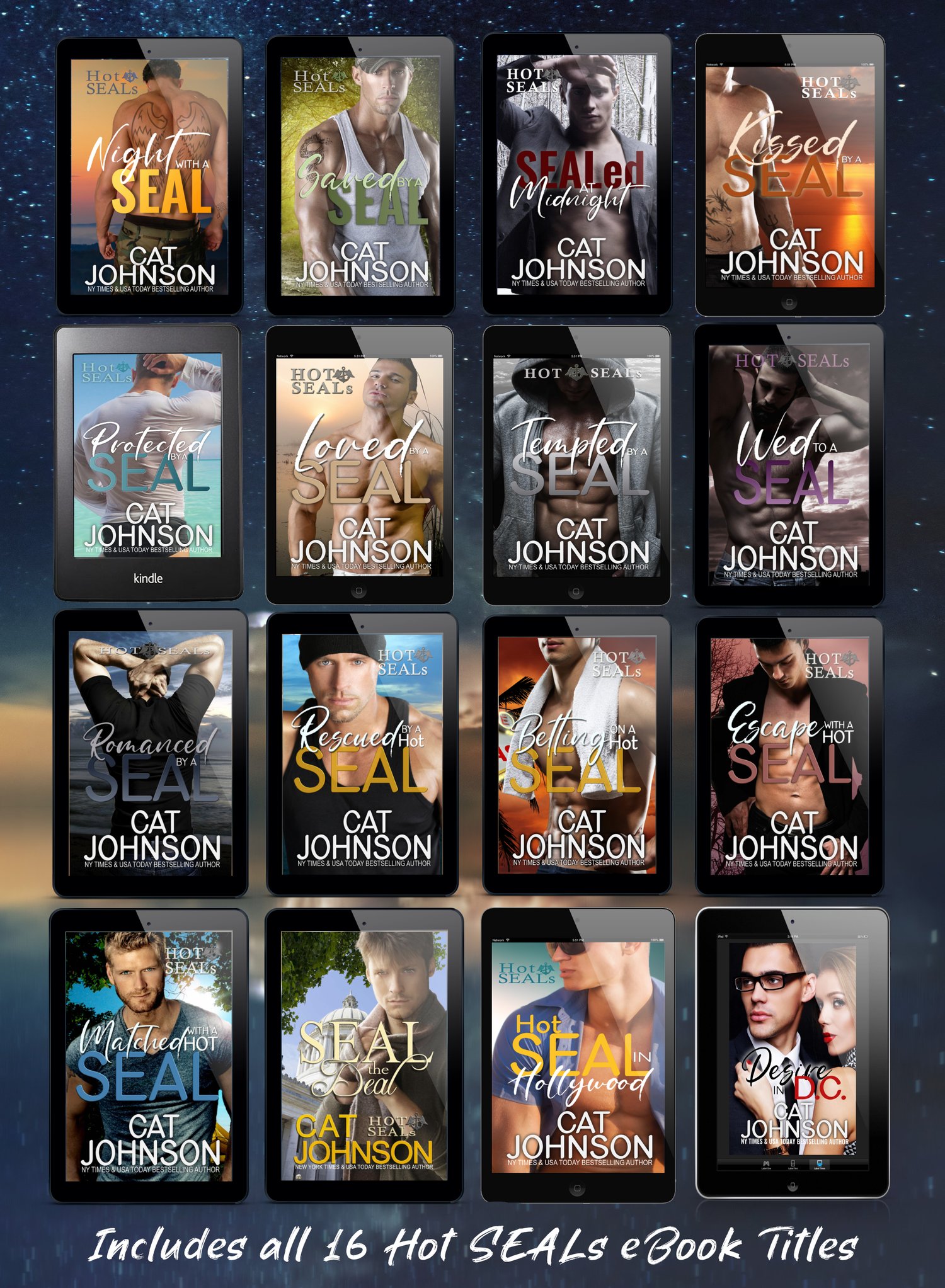 16 eBook series covers