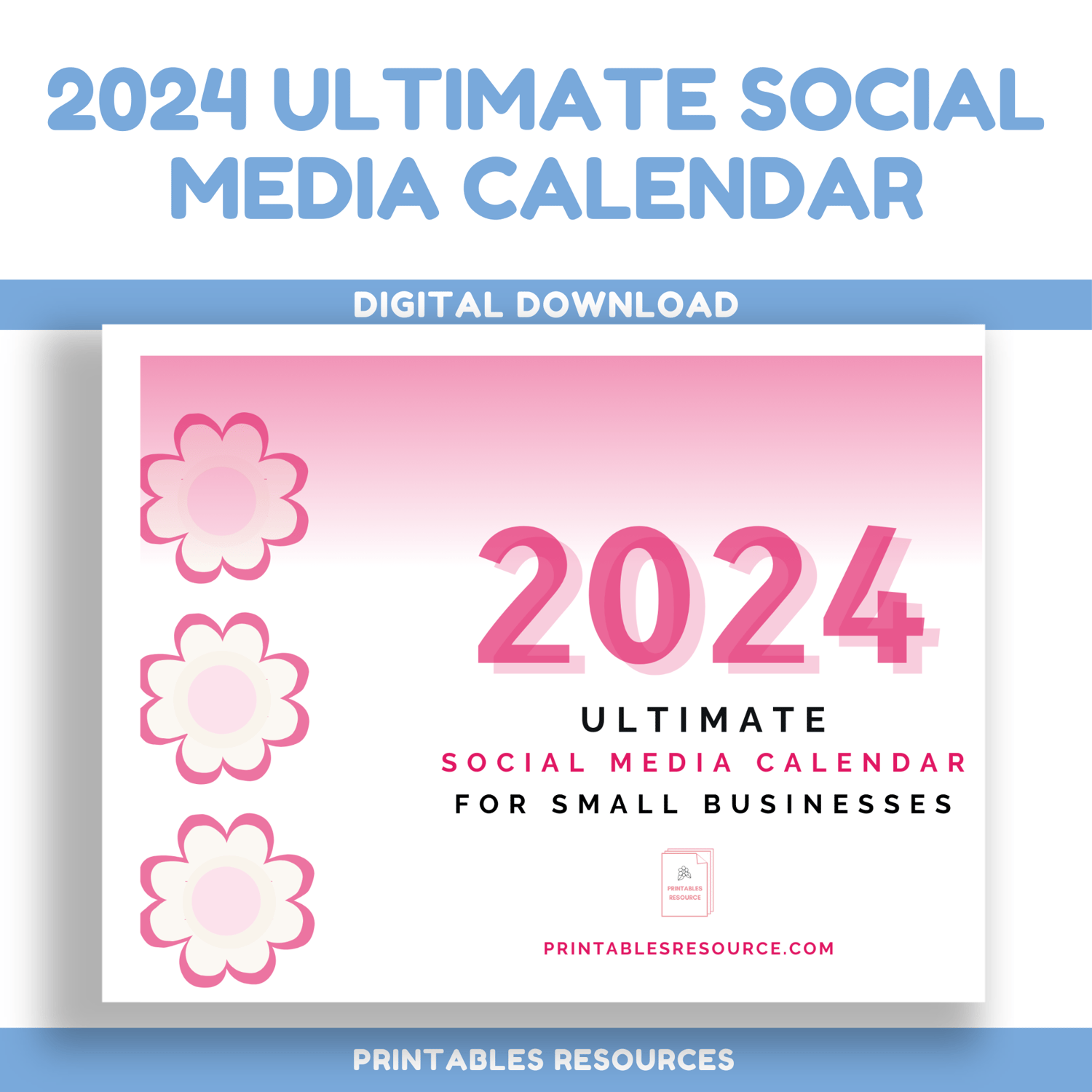 Social Media Calendar 2024