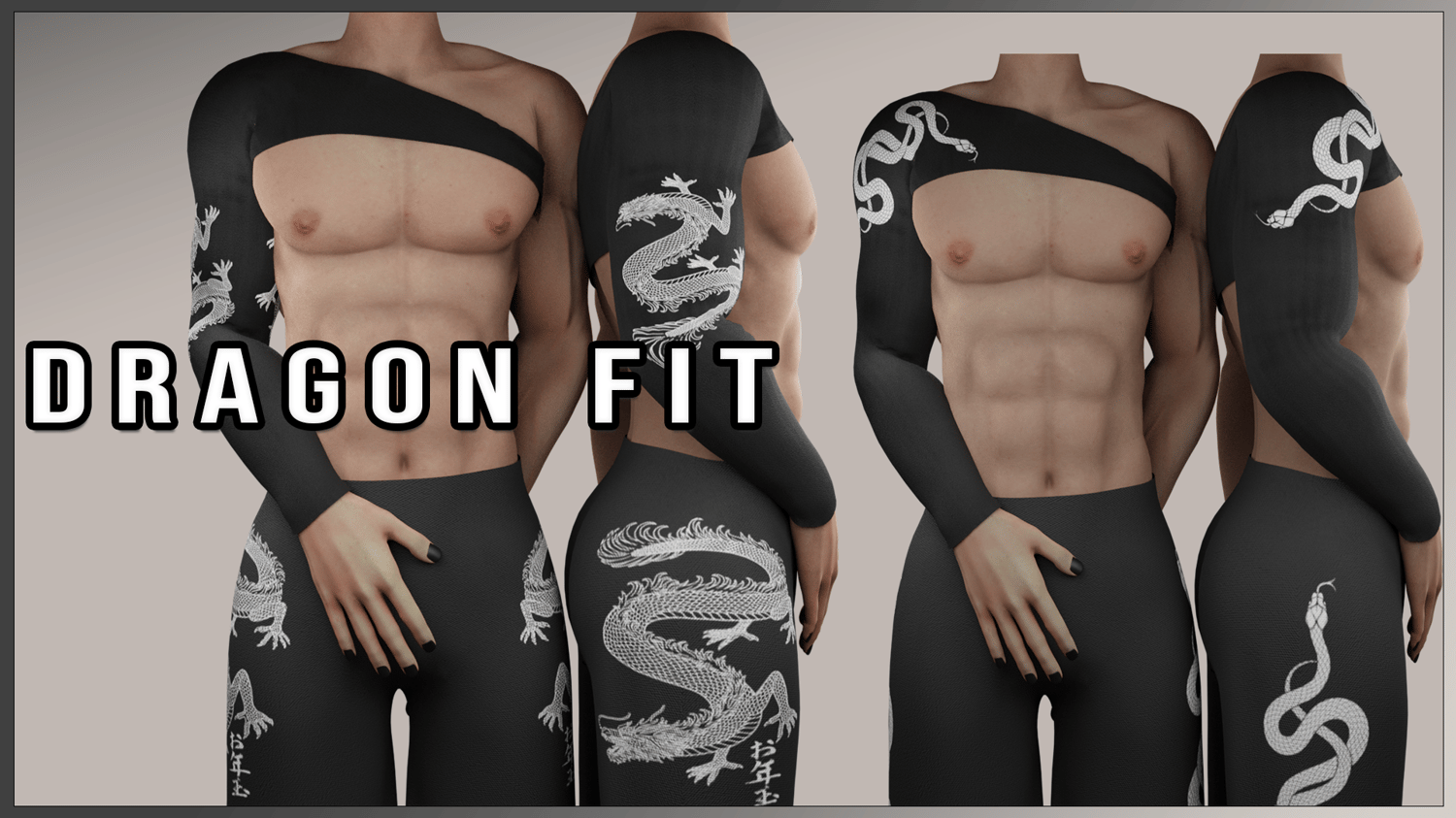DRAGON FIT (Male Vers) - Payhip