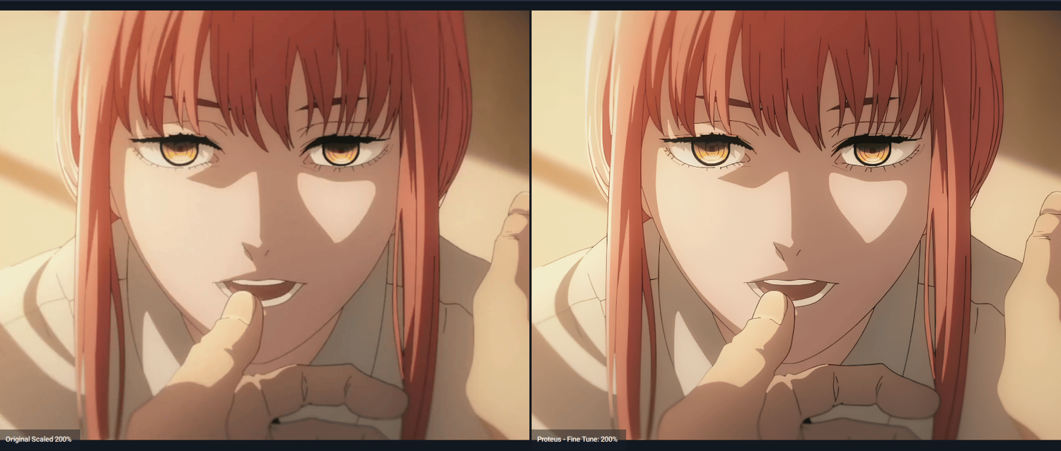 Anime Quality setting.