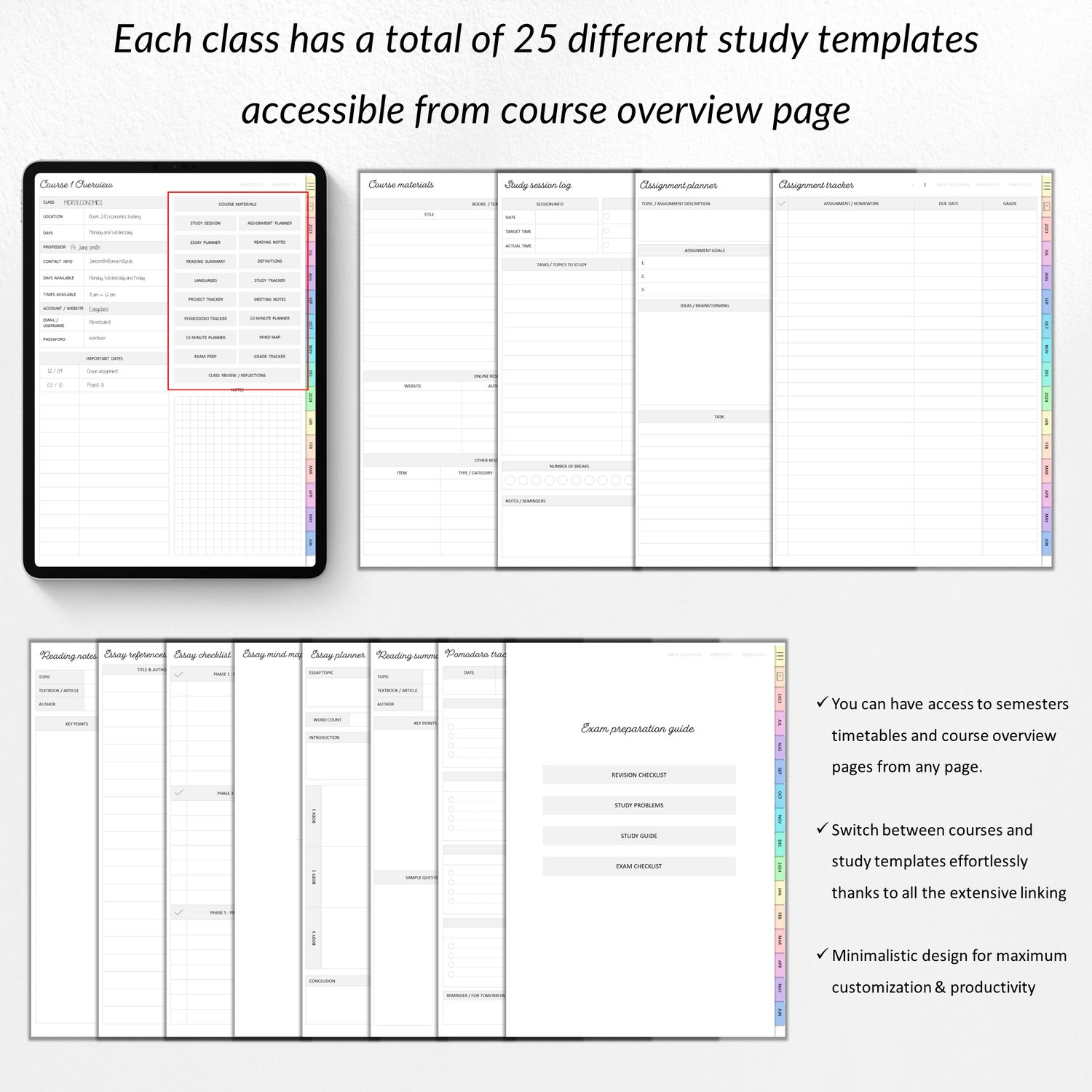 2023-2024 School Year Planner Printable/Digital Version - Payhip