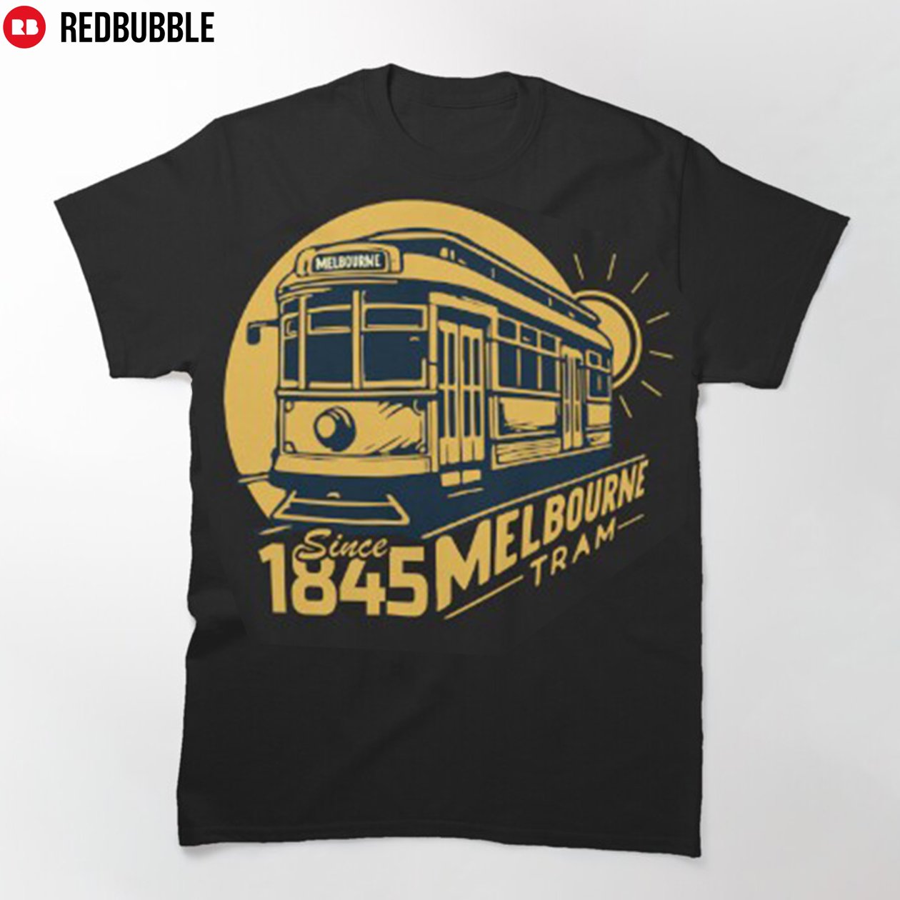 melbourne city tram t-shirt