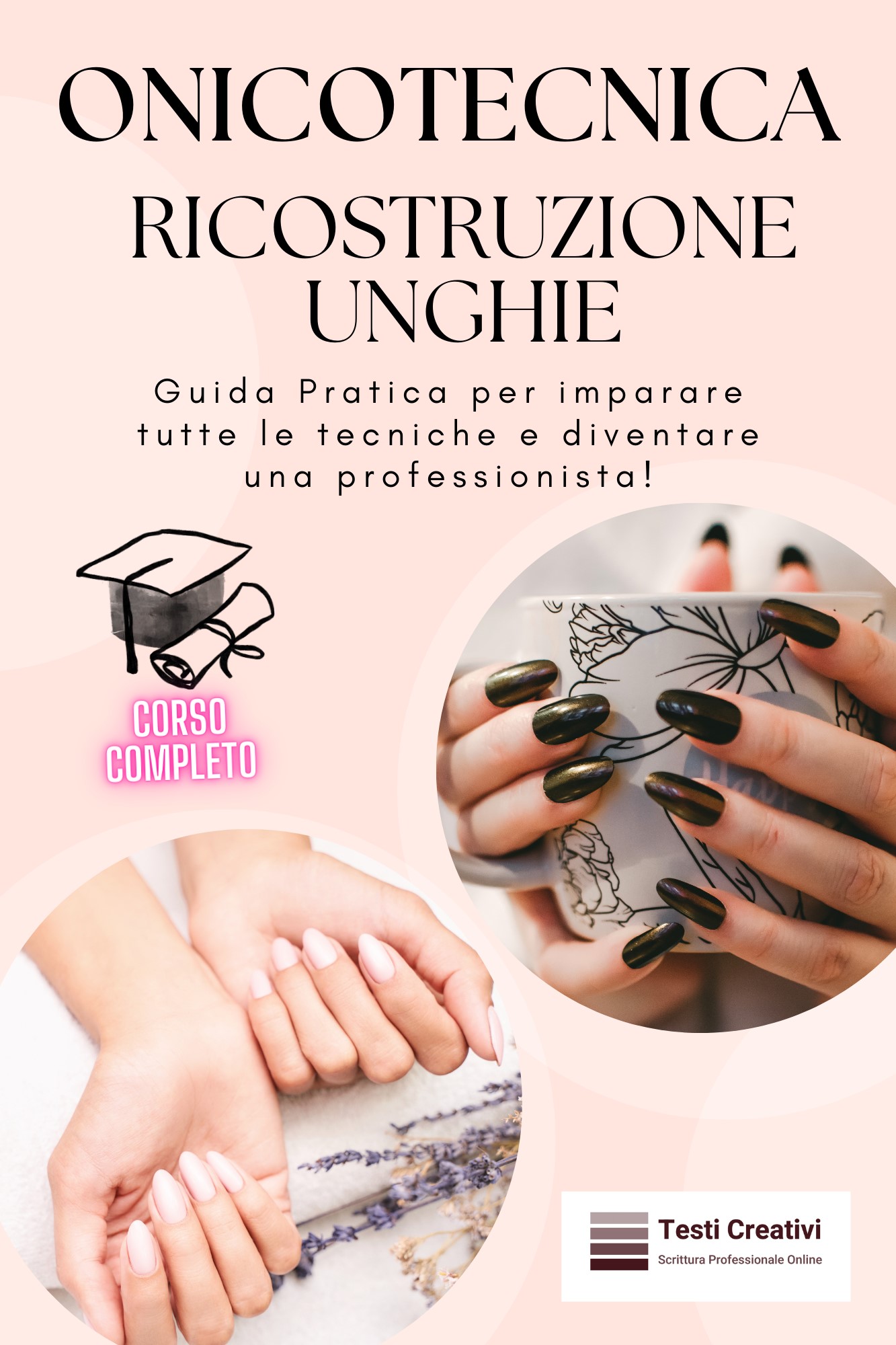 onicotecnica, ricostruzione unghie, guida pratica, professionista, bellezza, unghie curate, manicure, pedicure, tecnica gel, tecnica acrilico, strumenti onicotecnica, igiene unghie, anatomia unghia, cliente onicotecnico, postazione lavoro, cura unghie nat