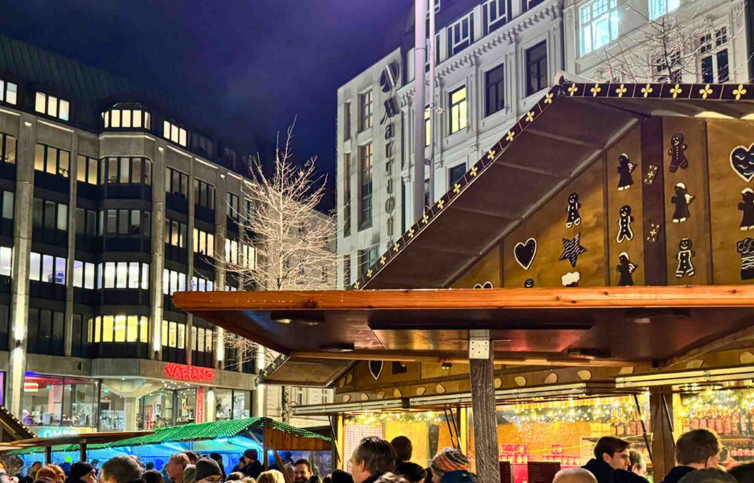 Nestled in the heart of Hamburg, the Gänsemarkt Christmas Market stands as a testament to the enchanting spirit of the holiday season. Recognized among the special Christmas markets in Germany, this market has earned its reputation as a very sweet Christmas market in Hamburg, captivating the hearts of locals and visitors alike with its unique charm.  Hamburg Xmas is synonymous with the magical atmosphere that permeates the Gänsemarkt Christmas Market. As you stroll through the market square, you'll find yourself immersed in a world of festive delight. The air is filled with the aroma of seasonal treats, and the market stalls exude warmth and coziness, creating an ambiance that is quintessentially Hamburg during the Christmas season.  One of the defining features of Hamburg Xmas is the array of Christmas trees that grace the Gänsemarkt Christmas Market. Majestic and adorned with twinkling lights, these trees stand as symbols of the holiday spirit, casting a gentle glow over the bustling market. The sight of these beautifully decorated Christmas trees adds to the overall charm, creating a picturesque setting that captures the essence of the season.  The Gänsemarkt Christmas Market is not merely a marketplace; it's a celebration of tradition and community. The market's stalls offer a diverse range of handcrafted gifts, unique ornaments, and delectable treats that make for perfect holiday mementos. Local artisans showcase their talents, adding a personal touch to the market and fostering a sense of connection between the visitors and the rich cultural heritage of Hamburg.  As one of the very sweet Christmas markets in Hamburg, Gänsemarkt is more than just a destination; it's an experience. Families, friends, and solo adventurers come together to revel in the joyous atmosphere, creating memories that last a lifetime. The market becomes a hub of shared laughter, heartfelt conversations, and the simple pleasures of the season.  In conclusion, the Gänsemarkt Christmas Market in Hamburg stands as a shining example of the special Christmas markets in Germany. With its warm and inviting ambiance, adorned Christmas trees, and the genuine spirit of Hamburg Xmas, it invites you to partake in a holiday celebration that is both magical and heartwarming. Come and experience the joy of the season at Gänsemarkt, where every corner is infused with the sweetness of Christmas, and the city's festive spirit comes alive in the most delightful way.