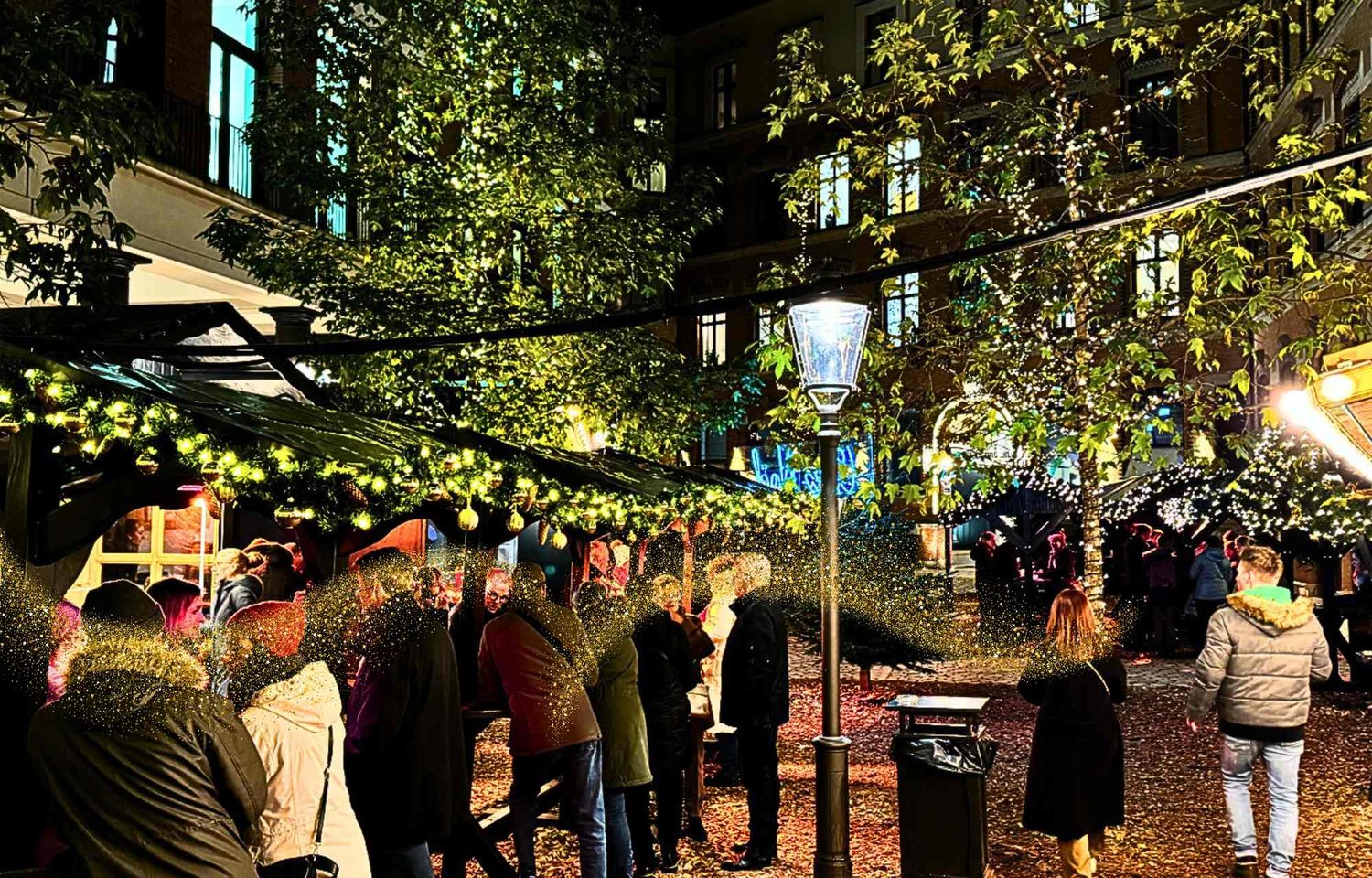 Embark on a cheerful adventure of Christmas sightseeing in the beautiful city of Hamburg! If you're wondering where to go for the best Christmas experiences, look no further than the Stadthöfe Christmas Market at Große Bleichen 35. It's not just a market; it's a festive haven that promises to be the highlight of your Christmas touring in Hamburg.  Open daily from 12 am to 10 pm, the Stadthöfe Christmas Market invites you to indulge in the joyous atmosphere and delectable treats available every day. It's the perfect place to make the most of your Christmas touring in Hamburg, creating merry memories that will last a lifetime.  For a burst of holiday cheer and the most delightful Christmas sightseeing in Hamburg, the Stadthöfe Christmas Market boasts the most enchanting decorations. Picture copper-colored mulled wine mugs, fur-covered seats, and festively adorned wooden huts, creating an atmosphere that sparkles with warmth and festive charm.  Explore the best places for Christmas in Hamburg as you wander through the heart of the Stadthöfe festivities. Easily accessible via Große Bleichen, Stadthausbrücke, Bleichenbrücke, and Neuer Wall, it's a central and inviting location that promises to be a highlight of your Christmas touring.  As you bask in the festive glow, don't miss the lively live music performances every Friday and Saturday at the Stadthöfe Christmas Market. The golden fir tree sparkles against the drizzling lights, setting the perfect backdrop for a cheerful Christmas celebration.  Indulge your senses in the most cheerful Christmas decor in Hamburg at the Stadthöfe Christmas Market. From the elegant bronze-domed stalls to the inviting warmth of fur-covered seats, this market transforms into a joyous winter wonderland that will lift your spirits.  For those in search of the most cheerful and delightful Christmas celebrations, the Stadthöfe Christmas Market is the ultimate destination. It's not just a market; it's a festive journey through the best Christmas places in Hamburg. Embrace the spirit of the season and create joyous memories at this extraordinary Christmas destination in the heart of Hamburg.      Message ChatGPT…  ChatGPT can make mistakes. Consider checking important information.