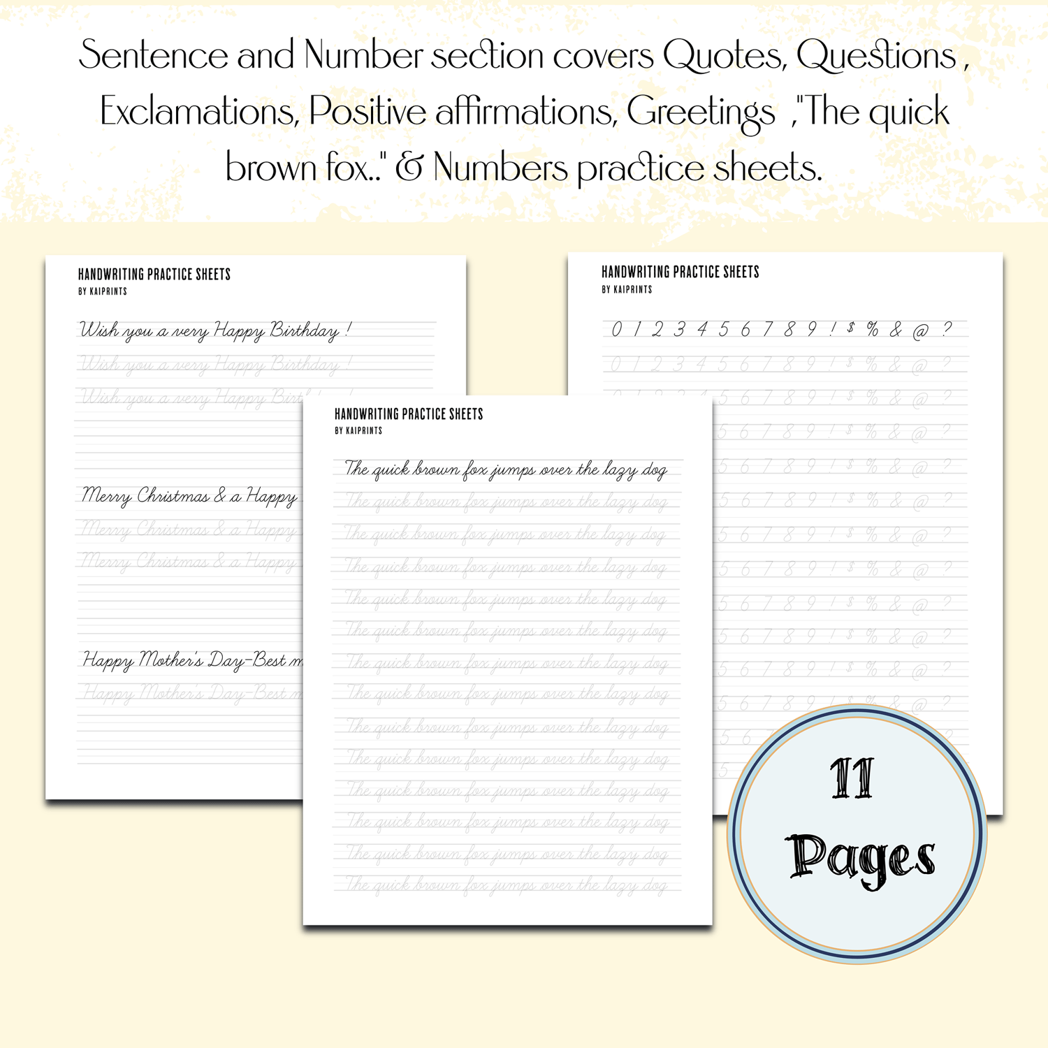 Cursive handwriting practice workbook - Payhip